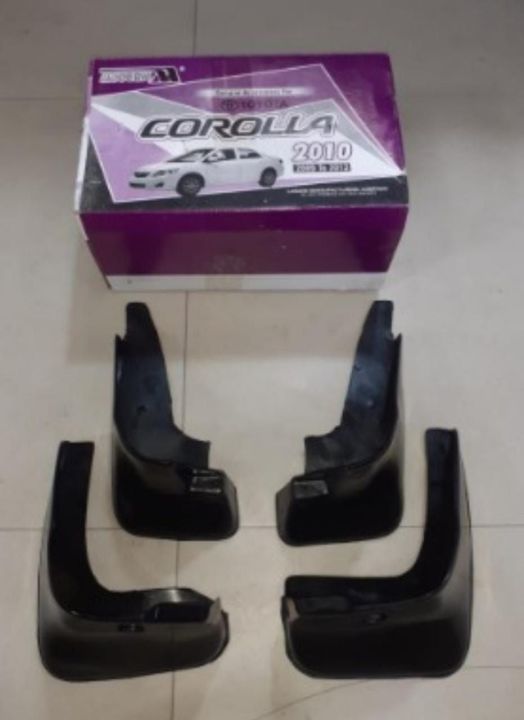 Mud flaps splash guards Corolla 2009,2010,2011,2012,2013 (gli,xli,Altis)