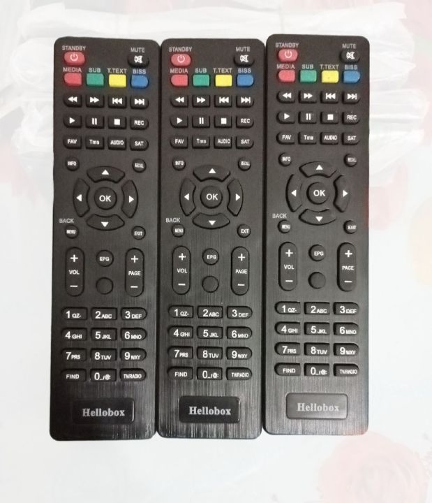 Hellobox 6 HD Receiver Remote