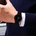 Classic Luxury Wrist Watches for Men's Quartz Boys Watches Water Resistant Watches Stylish Mens Watches .. 