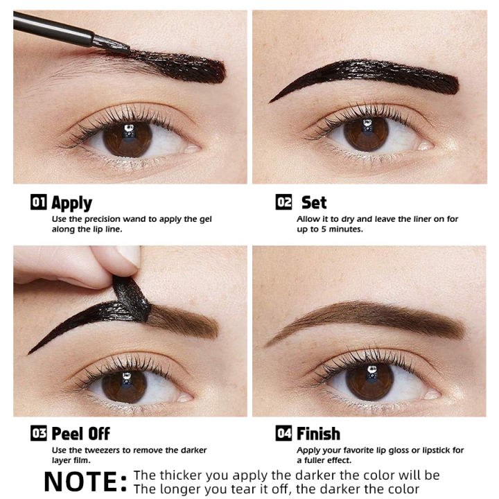 1PC%20Peel%20Off%20Eyebrow%20Gel%20Tint,Semi%20Permanent%20Brow%20Tint,%20Waterproof%20Transfer-proof%20For%20Fuller%20Defined%20Looking%20Brows%20Makeup%20%20-%20Image%204