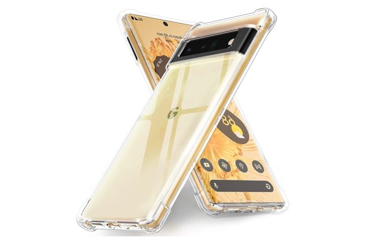 Thick Transparent Soft Back Cover For Google Pixel 6 Pro