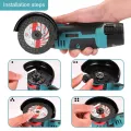 Brush motor 12v Mini Angle Grinder Rechargeable Grinding Tool Polishing Grinding Machine For Cutting Diamond Cordless Power Tool. 