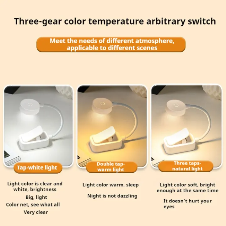 Mini%20LED%20Book%20Light%20Portable%20Clip%20Table%20Lamp%203%20Modes%20Eye%20Protection%20Battery%20Powered%20Stepless%20Dimmable%20Bedside%20Study%20Reading%20Lamp%20-%20Image%205
