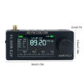 AMNVOLT V4/V3S ATS MINI SI4732 Pocket Radio ALL Band DSP Radio FM AM SSB LSB USB Receiver Bracket, with Hi-Z Circuit ESP-32-S3. 