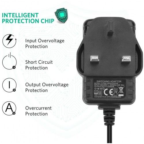 Power Adapter For Router Universal Wifi Router DC Power Adapter 12V 1A Plug Type UK 5.5*2.5MM ...