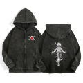 Anime Hunter x Hunter Zip Up Hoodies for Men Women Cotton Print Gothic Harajuku Jacket Hooded Sweatshirts Casual Manga Pullover. 
