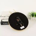 Luxury Mute Brass Clock Wall Clock for Living Room Quiet Wall-watch Home Decor European American Modern Deer Head Clock. 