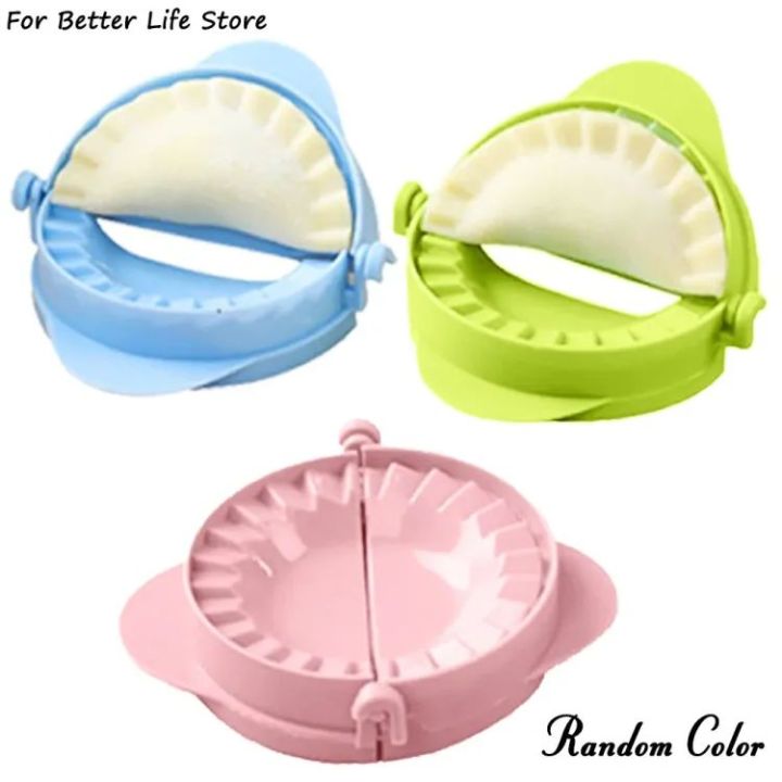 samosa maker - 1pcs - Dumpling Mold Pierogi Turnover Ravioli Empanada Dough Press Mould Maker Manual Pastry Pie Clip Device Kitchen Cooking Tool Chinese Food Gadgets