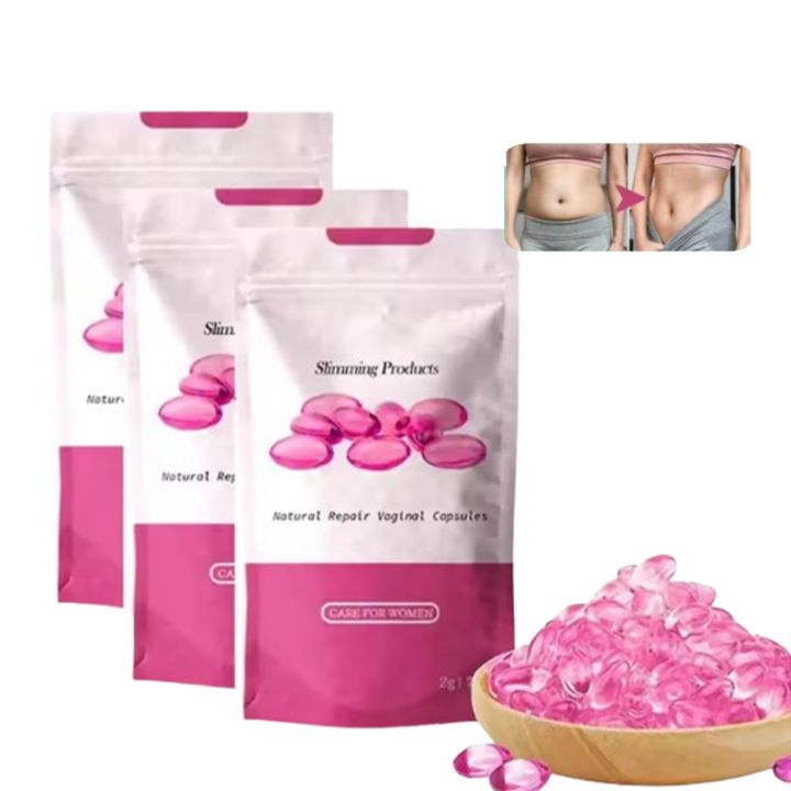 Natural Herbal Fat Burning Capsules Detox And Slimming & Firming Repair & Pink And Tender Natural Capsules For external use