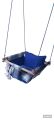 Baby Swing set with comfortable Soft Backrest Cushion, Secure Wooden Hanging Hand made Swing Seat Chair for infants. 