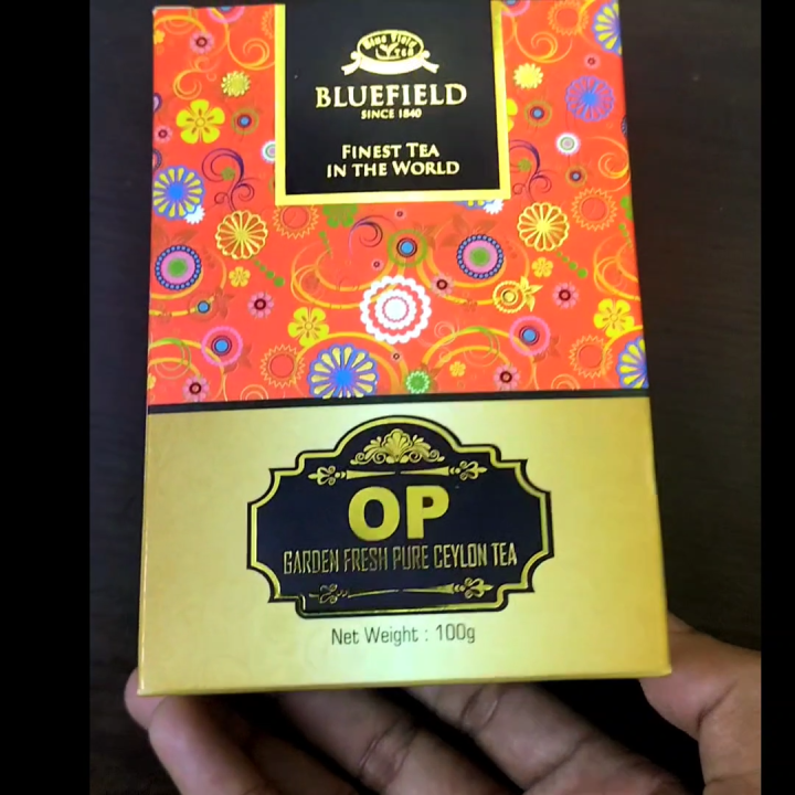 Bluefield Pure Ceylon Black Tea OP – Finest Quality Black Tea 100g