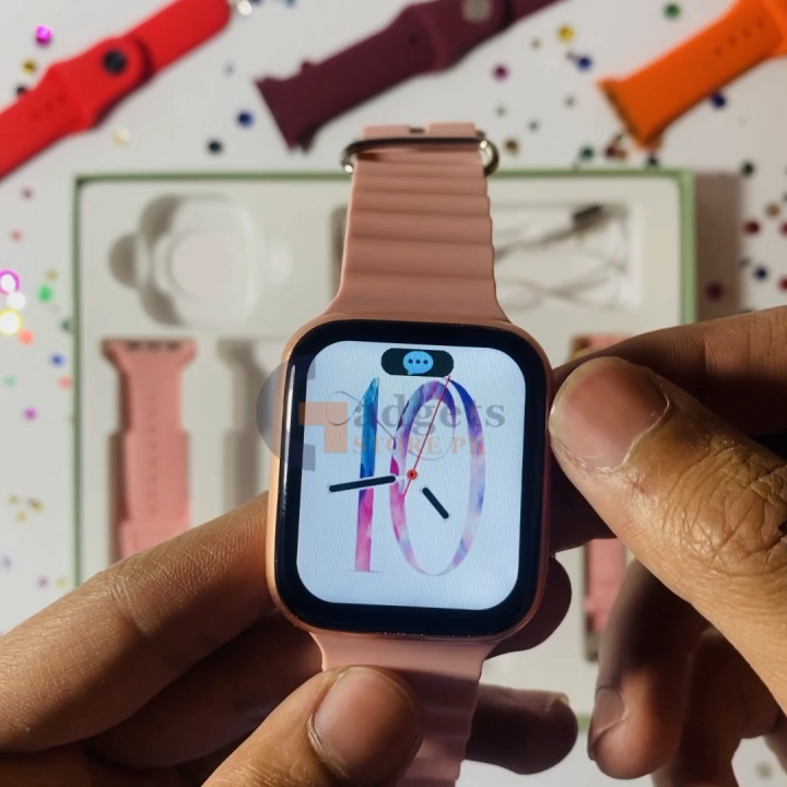 I-530 Mini Series 10 45 mm  Smart Watch Smartwatch I530 With 2 Straps and 3 Ladies Watches