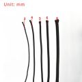 3mm/4mm/5mm/6mm/8mm Elastics Rope Elastic Cord Sewing Elastic Band Apparel Accessories Black Tent High Quality Belt Clothing Sew.