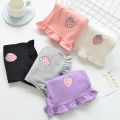 Kids Shorts Strawberry Printed Lace Baby Shorts Toddler Summer Clothes for Girls 2 To 7 Years Kids Shorts. 