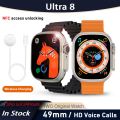 K800 Ultra Smart Watch Series 8 49mm 1.99" HD Big Screen Men And Women SmartWatch. 