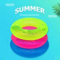 Summer Pool Fluorescent Inflatable Toys Outdoor Swimming Ring Color Random Beach Swimming Floating Water Toys for Kids s. 