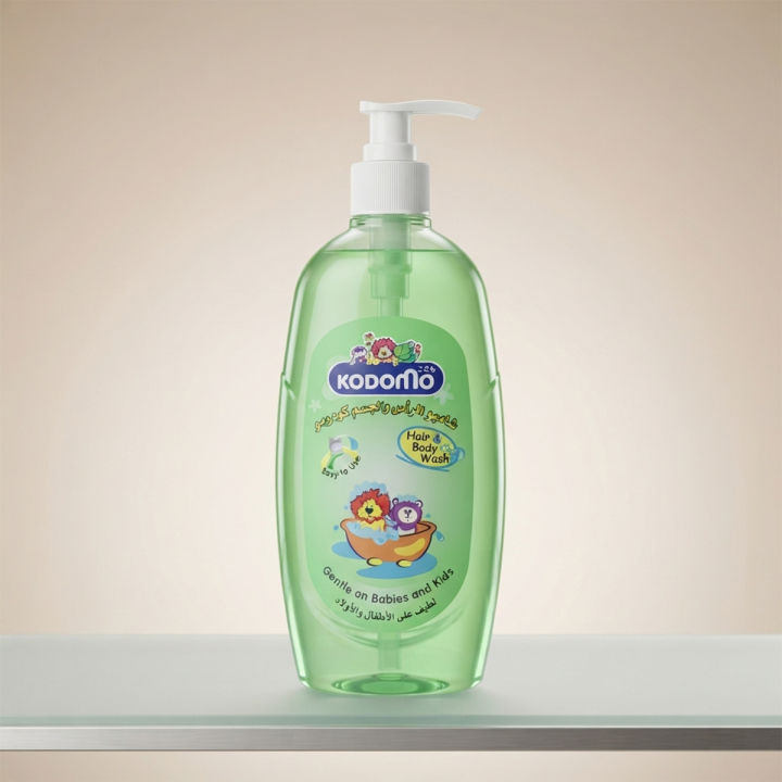 Gentle Baby Hair And Body Wash 400 ML Tear Free Cleanser For Infant Skin With Scalp Care During Daily Use
