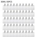 10-60pcs Refillable Packaging Bags Travel Essentials Lotion Cosmetics Shampoo Shower Gel Portable Bags Makeup Fluid Bottles.