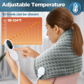 30*60/40*76/50*100cm Electric Heating Pad 10 Heating&3 Timer Winter Blanket Warming for Waist Adbomen Shoulder Menstrual Period.