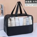 Women's Clear Makeup Bag Portable Travel Cosmetic Bag Large Capacity Bath Bag Multifunctional Waterproof Storage Compartment.