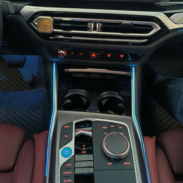 2025%20Newest%20Upgraded%20Center%20Console%20Saddle%20Light%20For%20BMW%20G20/G22/G80/G82%20M3/M4/i3/i4%203/4%20Series%2011%20Colours%20Ambient%20Light%20Strips%20-%20Image%205
