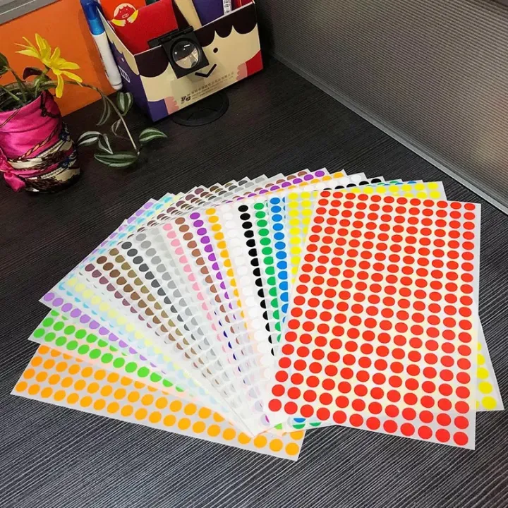 Waterproof%20Coated%20Paper%20Stickers,%206%20mm%20Circle.%20Color%20Coding%20Label%20Stickers,%2020%20Colors%20to%20Choose%20From.%20-%20Image%203