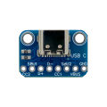 USB TYPE-C conversion board 2.54MM CC1 CC2 5.1K pull-down resistor connection. 