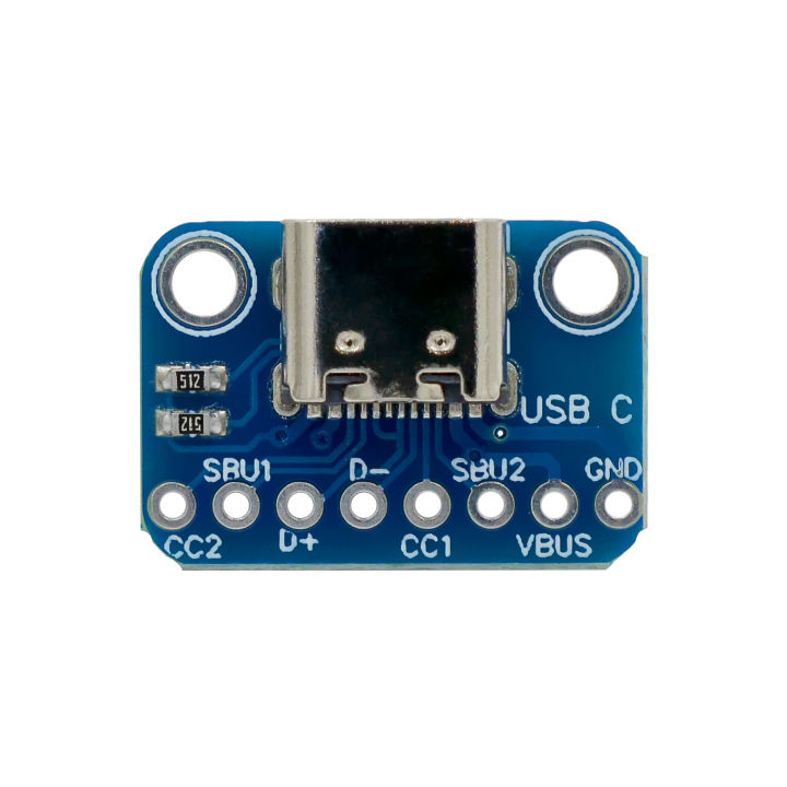 USB%20TYPE-C%20conversion%20board%202.54MM%20CC1%20CC2%205.1K%20pull-down%20resistor%20connection%20-%20Image%202