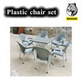 Plastic chair with Steel Legs , Rattan Chairs , High quality Plastic chairs. 