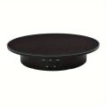 360 Degree Electric Rotating Turntable, Rechargeable Low Noise Adjustable Smooth Rotation Non-Slip Display Stand.