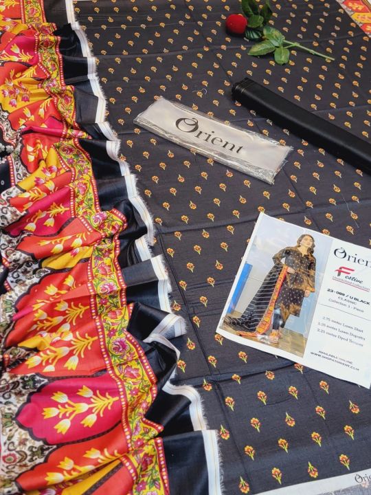 printed un stitched suit