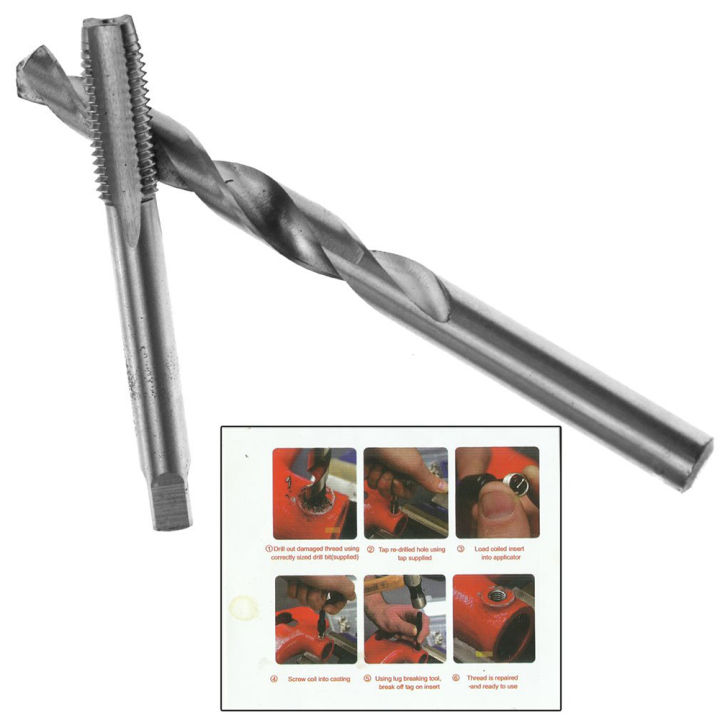 15pcs/20pcs/30pcs%20Metric%20Thread%20Repair%20Insert%20Kit%20M5%20M6%20M8%20M10%20M12%20M14%20Helicoil%20Car%20Pro%20Coil%20Tool%20Car%20Thread%20Repair%20Tool%20Kits%20-%20Image%204