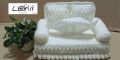 Handmade Crochet Sofa Tissue box Cover.. 