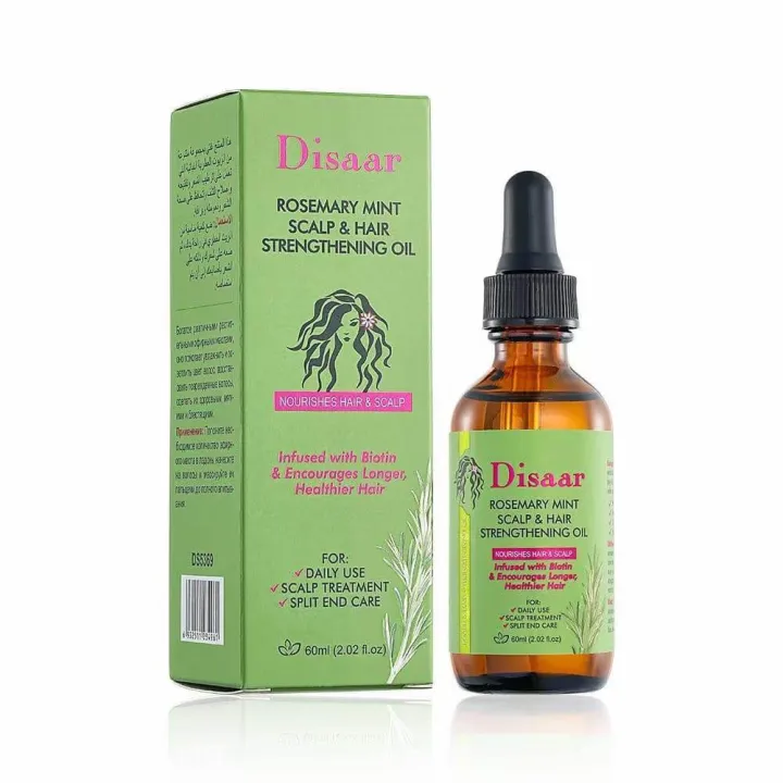 Disaar%20Rosemary%20Mint%20Scalp%20And%20Hair%20Strengthening%20Oil%2060ml%20-%20Image%202