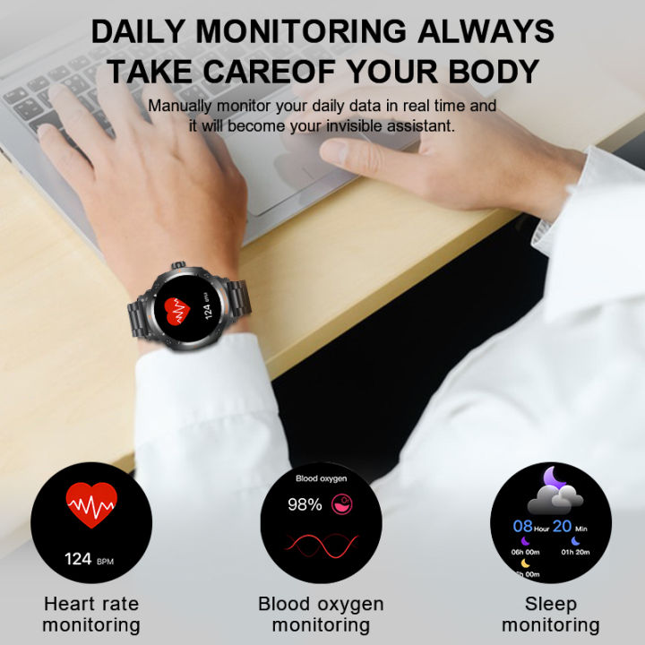 LIGE%20Men%20Earphone%20Smart%20Watch%20Bluetooth%20Call%20Women%20Sport%20Fitness%20Heart%20Rate%20Monitoring%20Music%20NFC%202%20In%201%20TWS%20Headset%20Smartwatch%20-%20Image%202