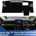 For Toyota Noah Voxy Suzuki Landy R90 MZRA90W ZWR90W 2022-Present Dashboard Cover Dash Mat Board Pad Carpet Dashmat Anti-UV Mats. 