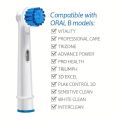 4-20pcs Brush Head Nozzles for Braun Oral B Electric Toothbrush Replacement Head Refill Sensitive Clean Cross Action for Oralb.