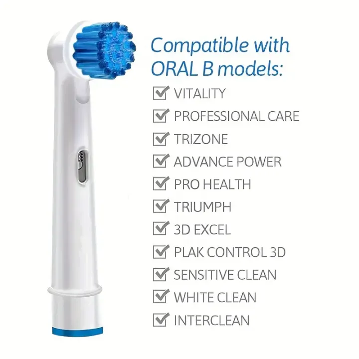 4-20pcs%20Brush%20Head%20Nozzles%20for%20Braun%20Oral%20B%20Electric%20Toothbrush%20Replacement%20Head%20Refill%20Sensitive%20Clean%20Cross%20Action%20for%20Oralb%20-%20Image%204