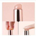 Nail Art Silicone Brush Reusable Mirror Powder Pigment Applying Manicure Tool Gradient Effect Nail Arts Silicone Applicator. 