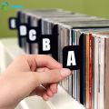 ●26pcs CD/DVD/Vinyl Record Organizer Dividers A-Z Alphabet File Storage Separator For Music Albums, Office, Home, Space-Saving. 
