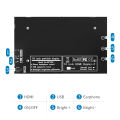 7 Inch LCD IPS Display HDMI-compatible Touch Screen With Case 1024x600 Resolution for Raspberry Pi 3 Pi4 PC Portable Monitor.
