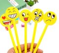 Funny Emojis Yellow School Stationary Favor Filler Gel Pen Emoji Emotion. 