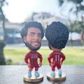 Football players miniatures.