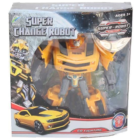 Transformer Robot Toy transform into a car or a robot.