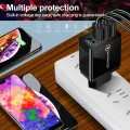 Olaf 35W QC3.0 Quick Charger 4 USB Charger For IPhone 11 Samsung S9 Huawei Xiaomi QC3.0 EU US UK Fast Wall Mobile Phone Charger. 