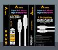 Alewa C to Lightning Cable | Super Soft Silicon | Pure Copper | Metal Head | High Endurance | upto 45W Supported. 