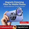 Phone Magnetic CPL Filter Polarizing Lens Anti Glare HD Starry Light Photography.
