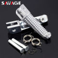 Motorcycle Front Footrest Foot Pegs For YAMAHA MT07 MT09 Tracer 900 XSR 700 YZF R3 R25 R125 MT10 MT25 MT03 MT125 Rider Foot Rest. 