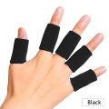 10PCS Finger Protection Arthritis Support Thumb Brace Protector Finger Guard Fitness Sport Basketball Gym Elastic Finger Sleeves. 