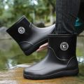 Waterproof Rubber Rain Fishing Shoes Men Rain Boots Washing Outdoor Non-slip Durable Rain Shoes for Men зимние сапоги мужские. 